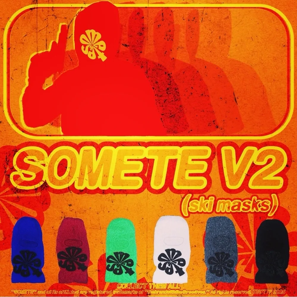 SOMETE V2 SKI MASK (red)